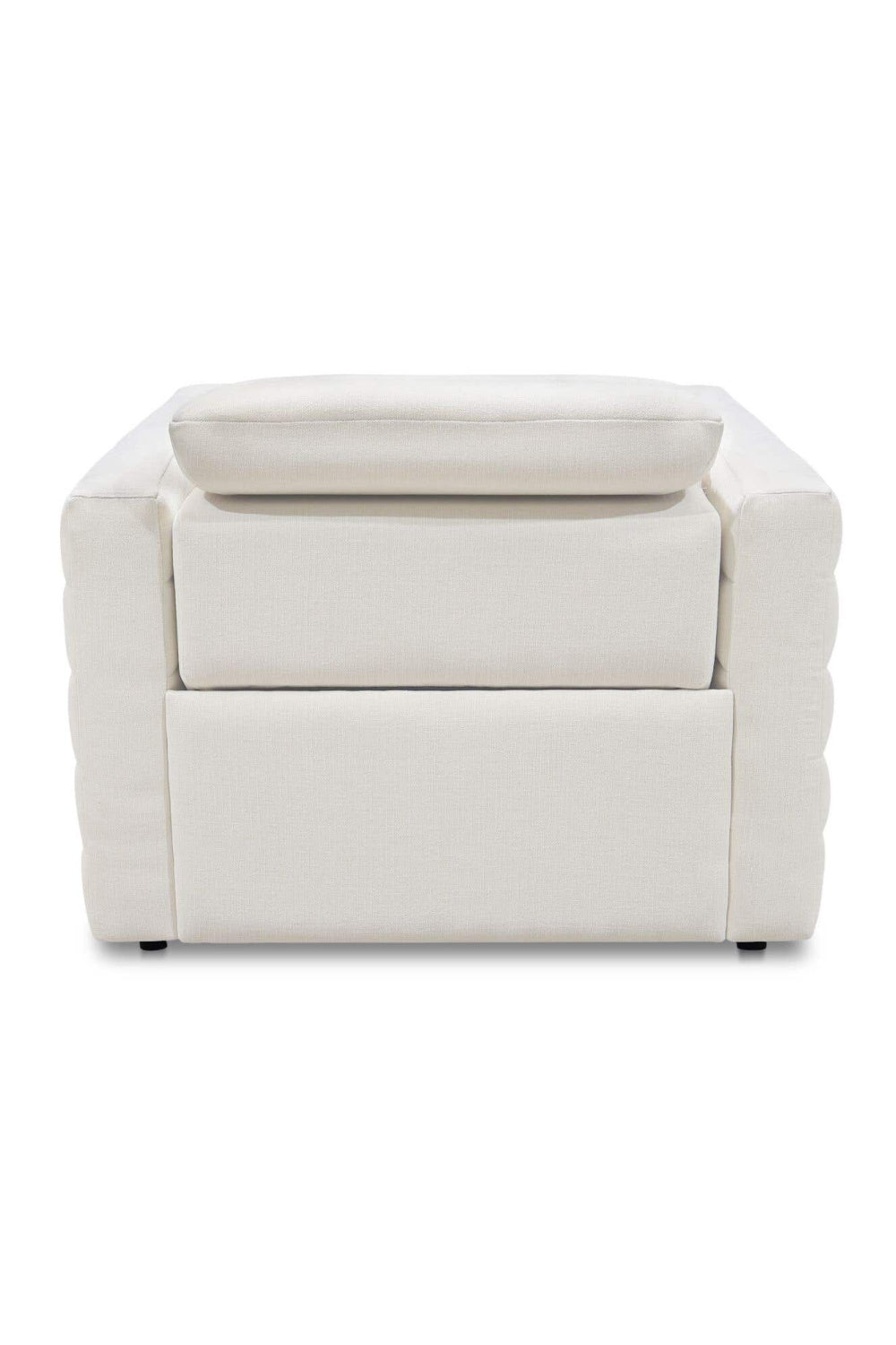 Modern European furniture - Channeled Recliner Lounge Chair - www.oroa.com | Oroa.com