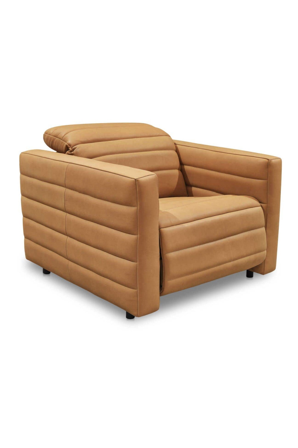 Modern European furniture - Channeled Recliner Lounge Chair - www.oroa.com | Oroa.com