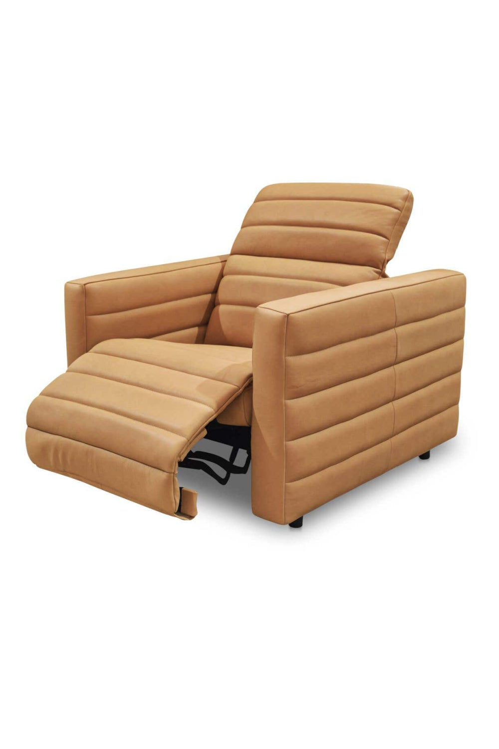 Modern European furniture - Channeled Recliner Lounge Chair - www.oroa.com | Oroa.com