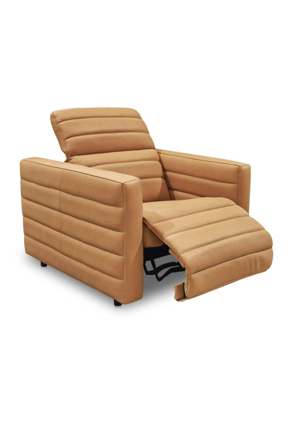 Modern European furniture - Channeled Recliner Lounge Chair - www.oroa.com | Oroa.com