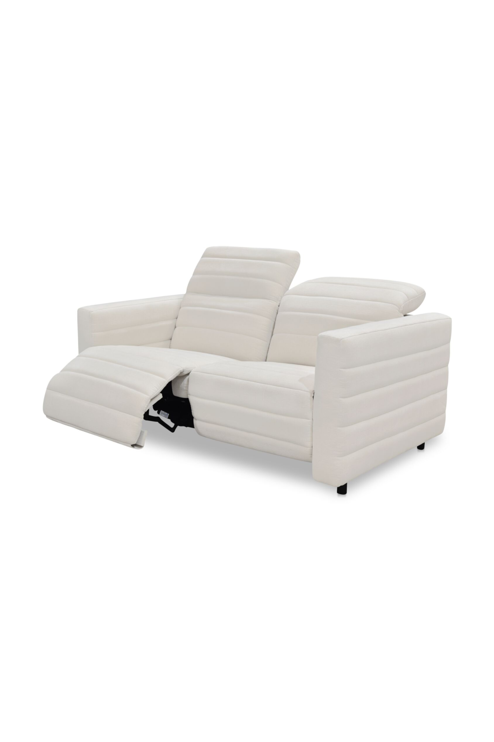 Modern European furniture - Channeled Power Recliner Sofa - www.oroa.com | Oroa.com