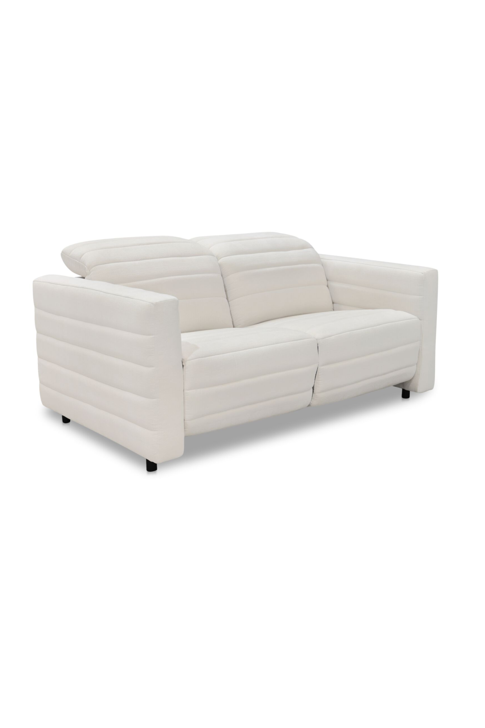 Modern European furniture - Channeled Power Recliner Sofa - www.oroa.com | Oroa.com