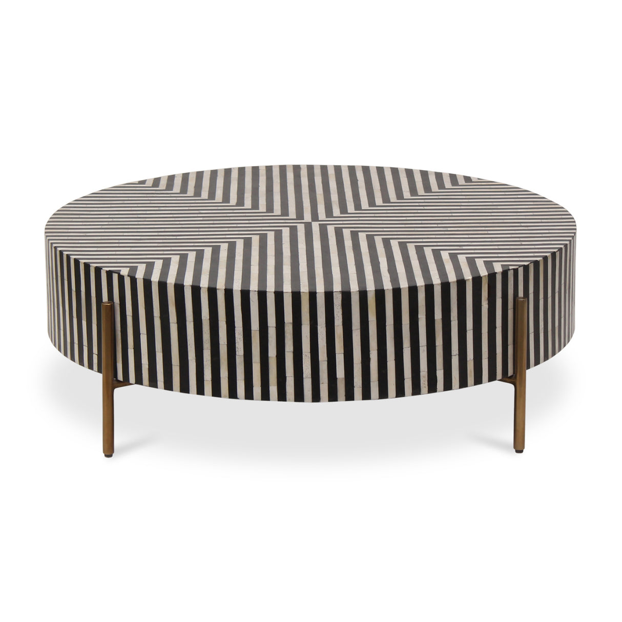 Modern European furniture - Round Art Deco Coffee Table - www.oroa.com | Oroa.com