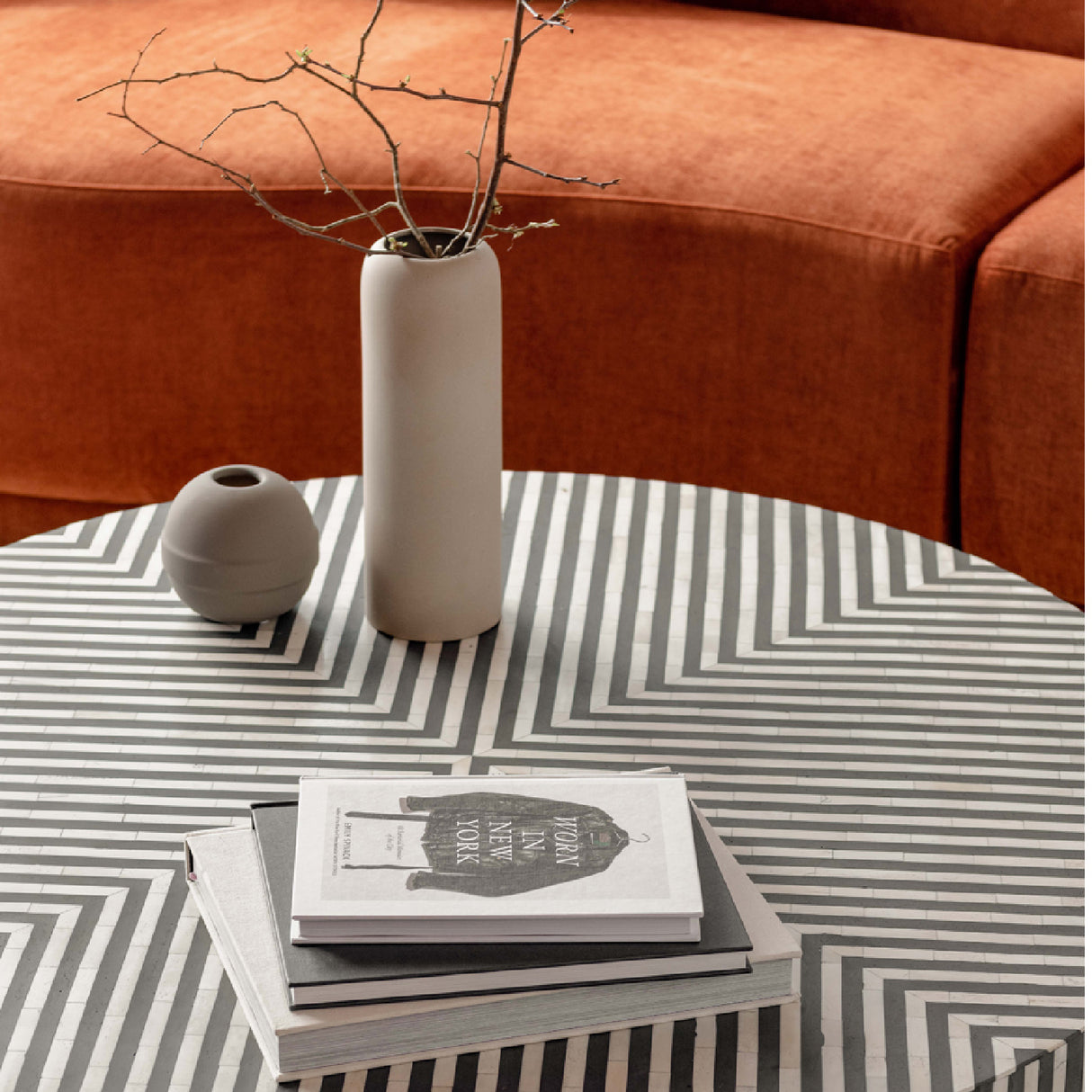 Modern European furniture - Round Art Deco Coffee Table - www.oroa.com | Oroa.com