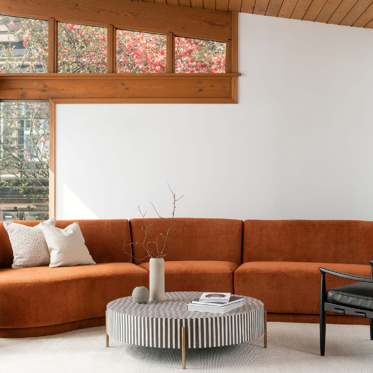 Modern European furniture - Round Art Deco Coffee Table - www.oroa.com | Oroa.com