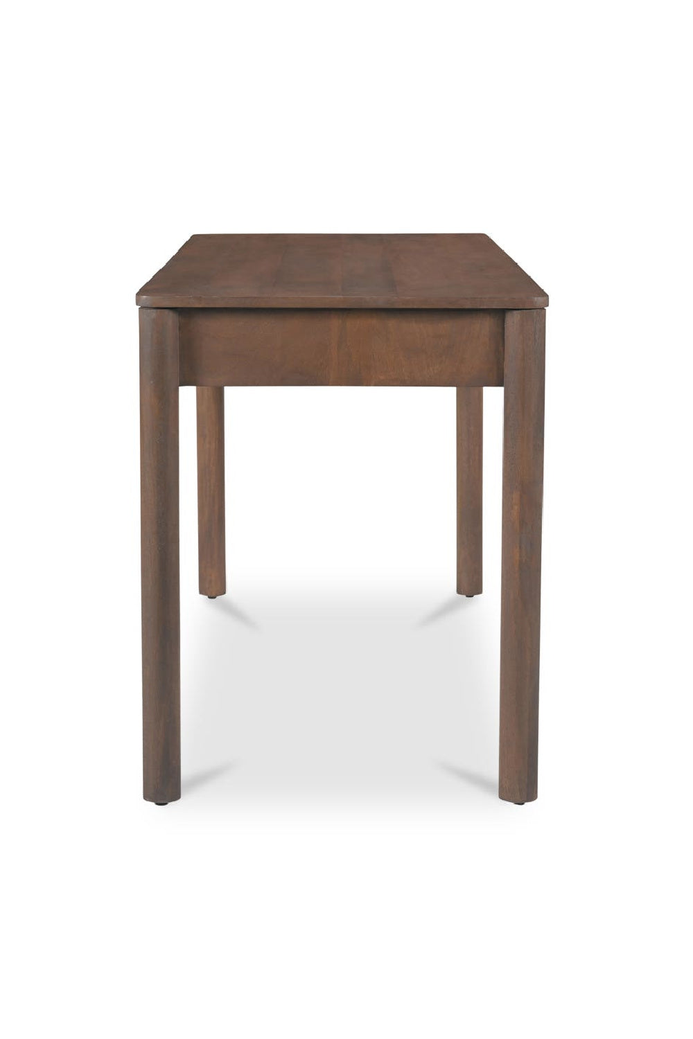 Modern European furniture - Scalloped Edge Wooden 3-Drawer Desk - www.oroa.com | Oroa.com