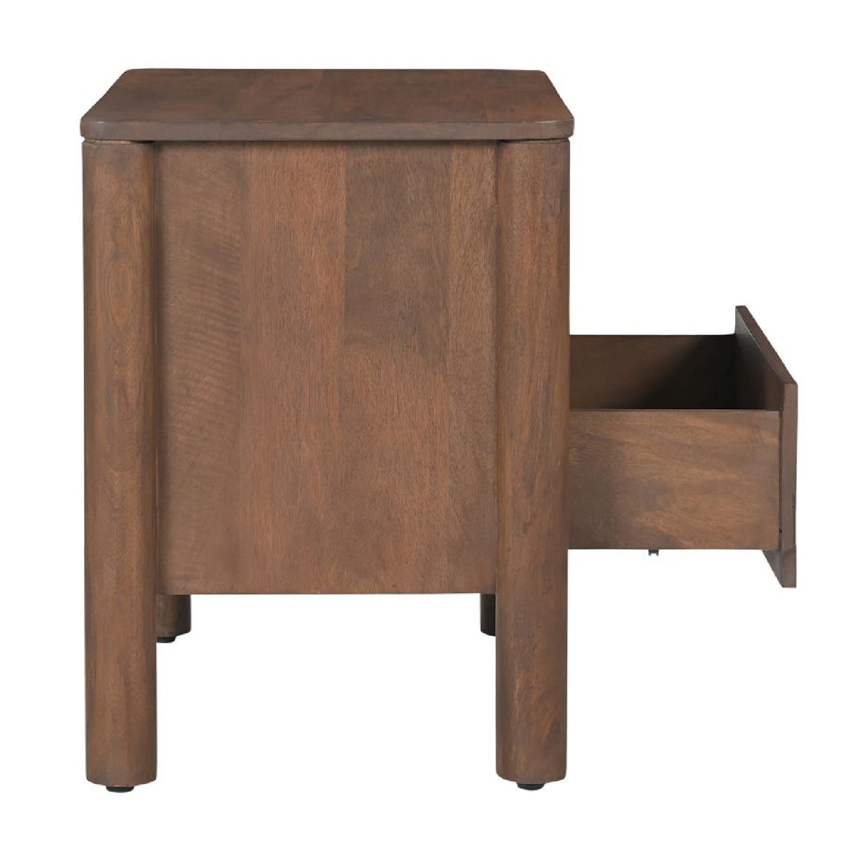 Modern European furniture - Scalloped-Edge 2-Drawer Nightstand - www.oroa.com | Oroa.com