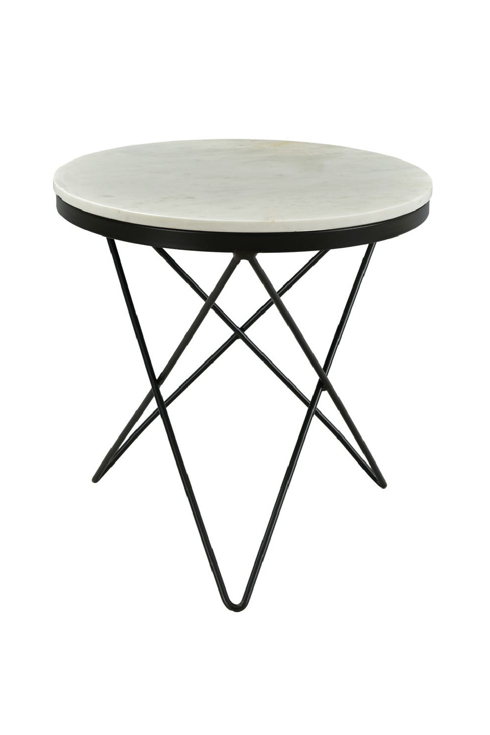 Modern European furniture - Round Marble Side Table - www.oroa.com | Oroa.com