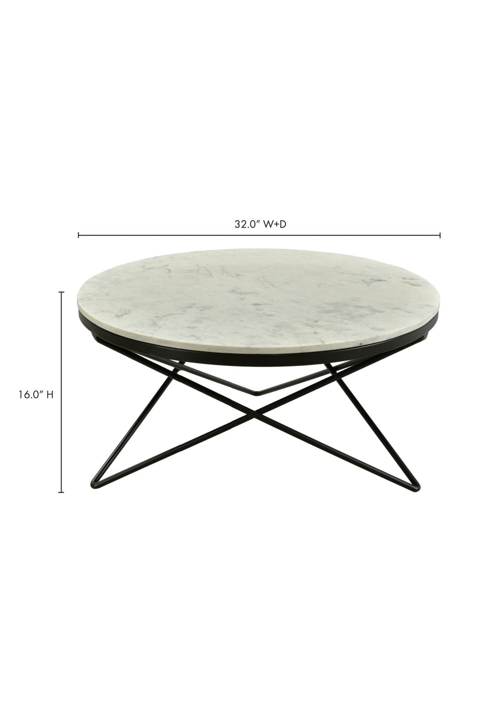 Modern European furniture - White Marble Coffee Table - www.oroa.com | Oroa.com