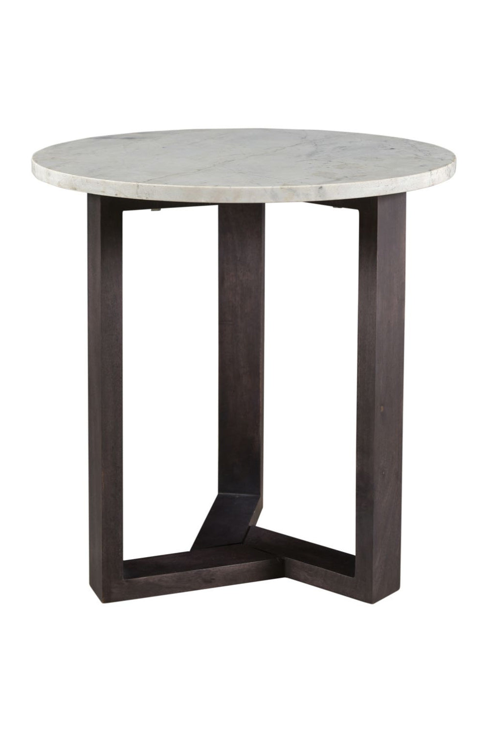 Modern European furniture - Gray Marble Side Table - www.oroa.com | Oroa.com
