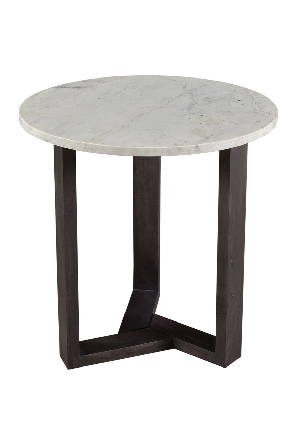 Modern European furniture - Gray Marble Side Table - www.oroa.com | Oroa.com