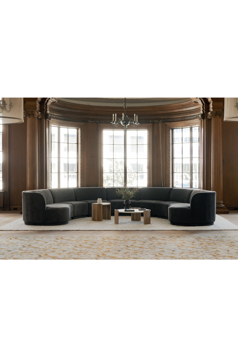 Modern European furniture - White Oak Round Side Table - www.oroa.com | Oroa.com
