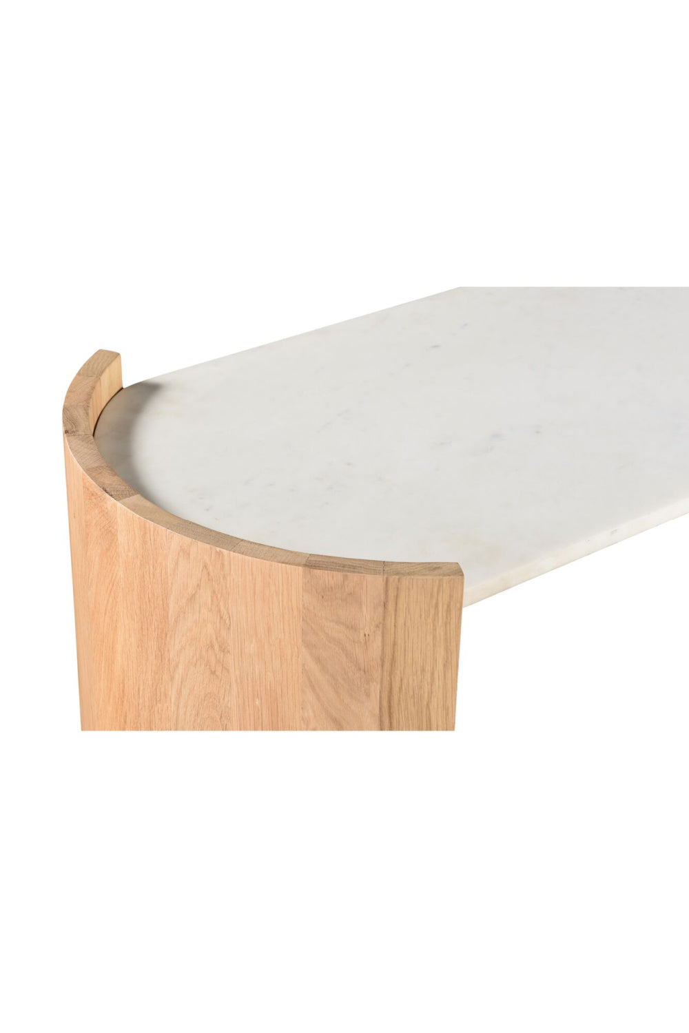 Modern European furniture - White Marble Console Table - www.oroa.com | Oroa.com