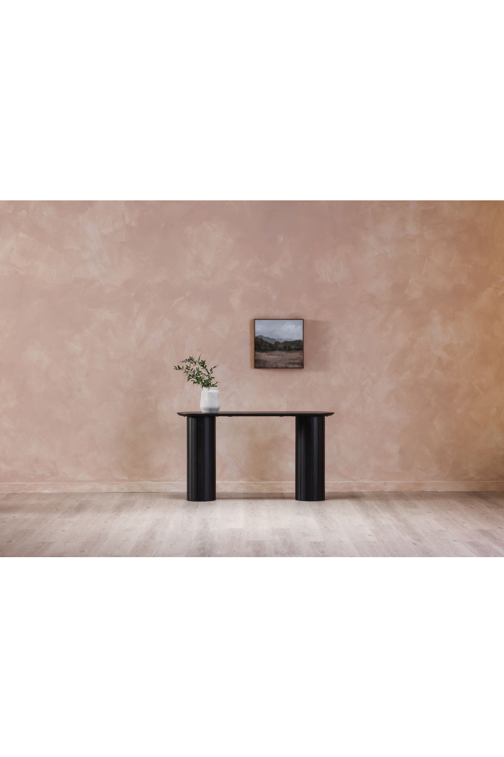 Modern European furniture - Black Acacia Console Table - www.oroa.com | Oroa.com