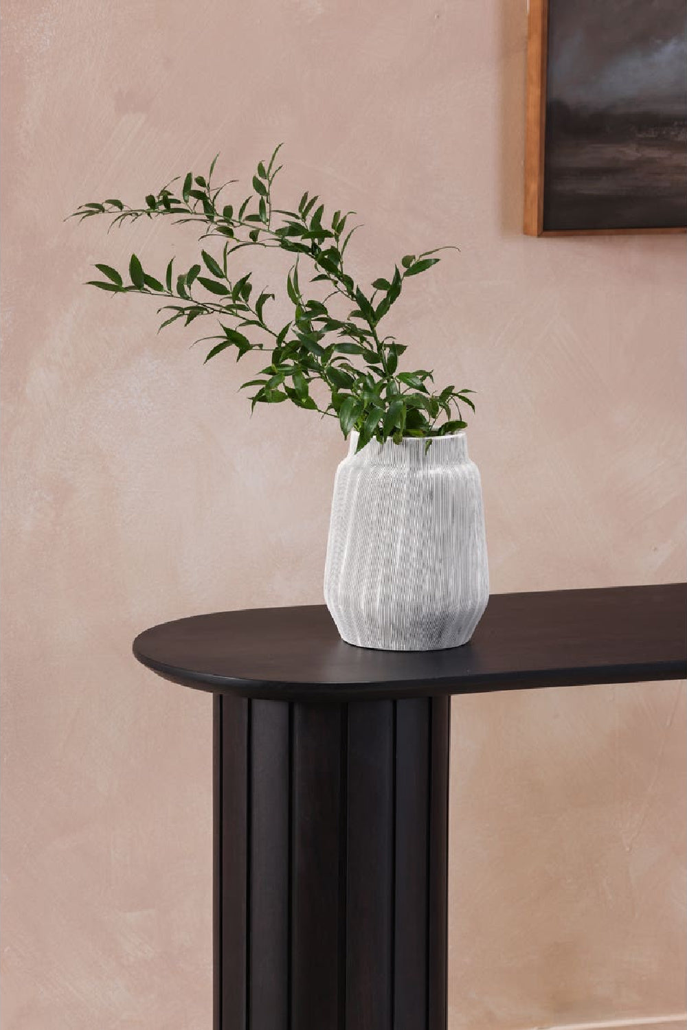 Modern European furniture - Black Acacia Console Table - www.oroa.com | Oroa.com
