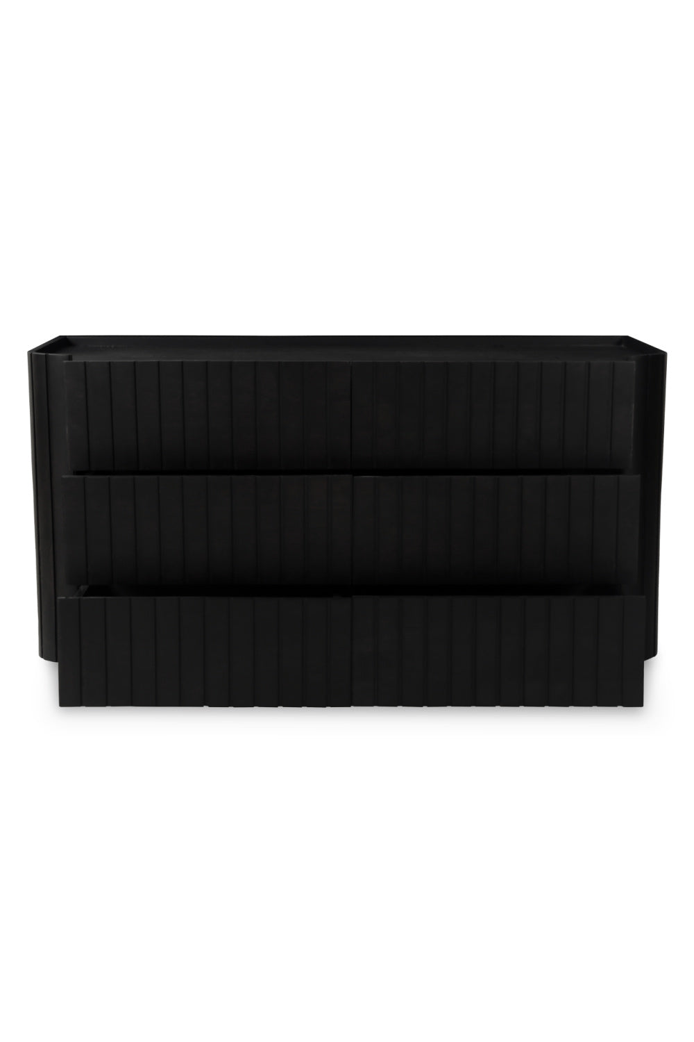 Modern European furniture - Black Acacia 6-Drawer Dresser - www.oroa.com | Oroa.com
