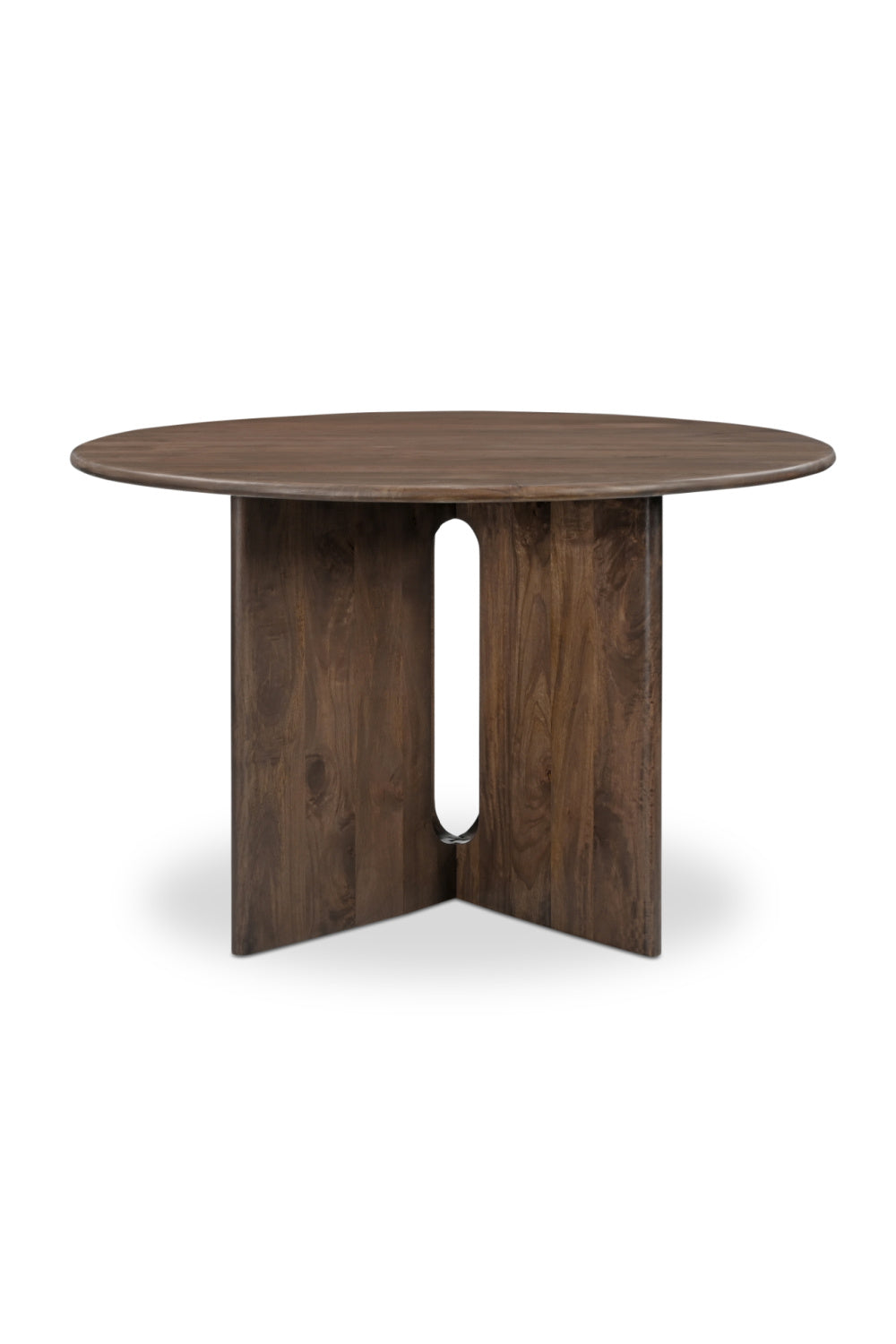 Modern European furniture - Cross-Base Round Dining Table - www.oroa.com | Oroa.com