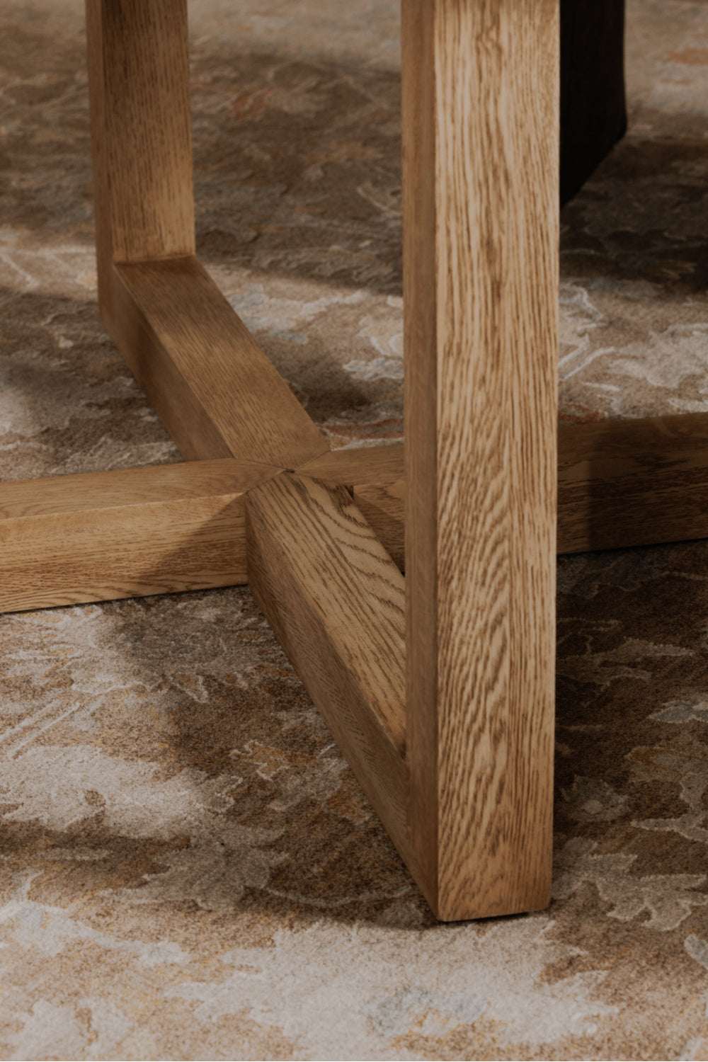Modern European furniture - Oak Round Dining Table - www.oroa.com | Oroa.com