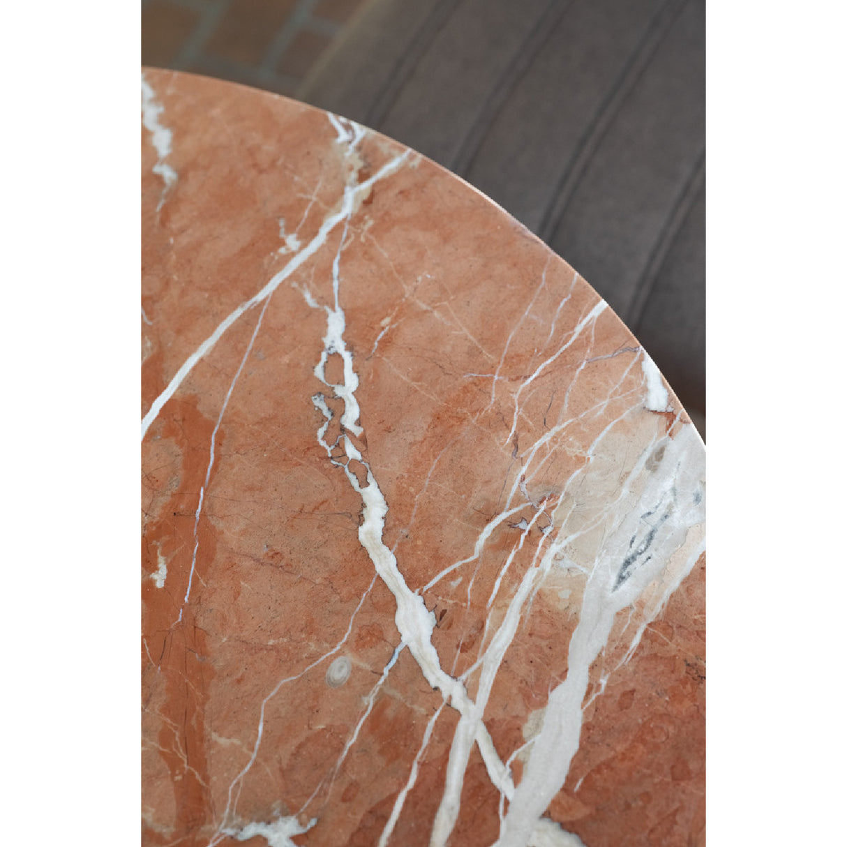 Modern European furniture - Round Marble Pedestal Coffee Table - www.oroa.com | Oroa.com