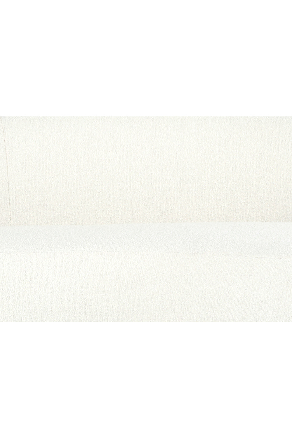Modern European furniture - Curved Cream Boucle Sofa - www.oroa.com | Oroa.com