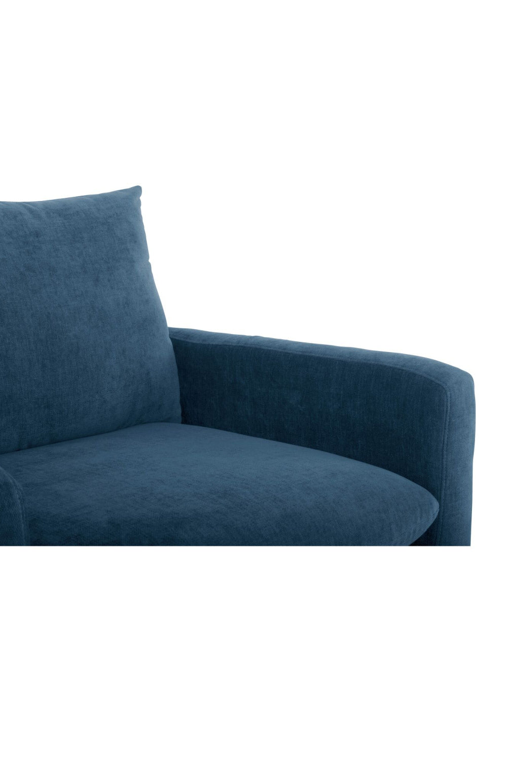 Modern European furniture - Blue Angled-Back Lounge Chair - www.oroa.com | Oroa.com