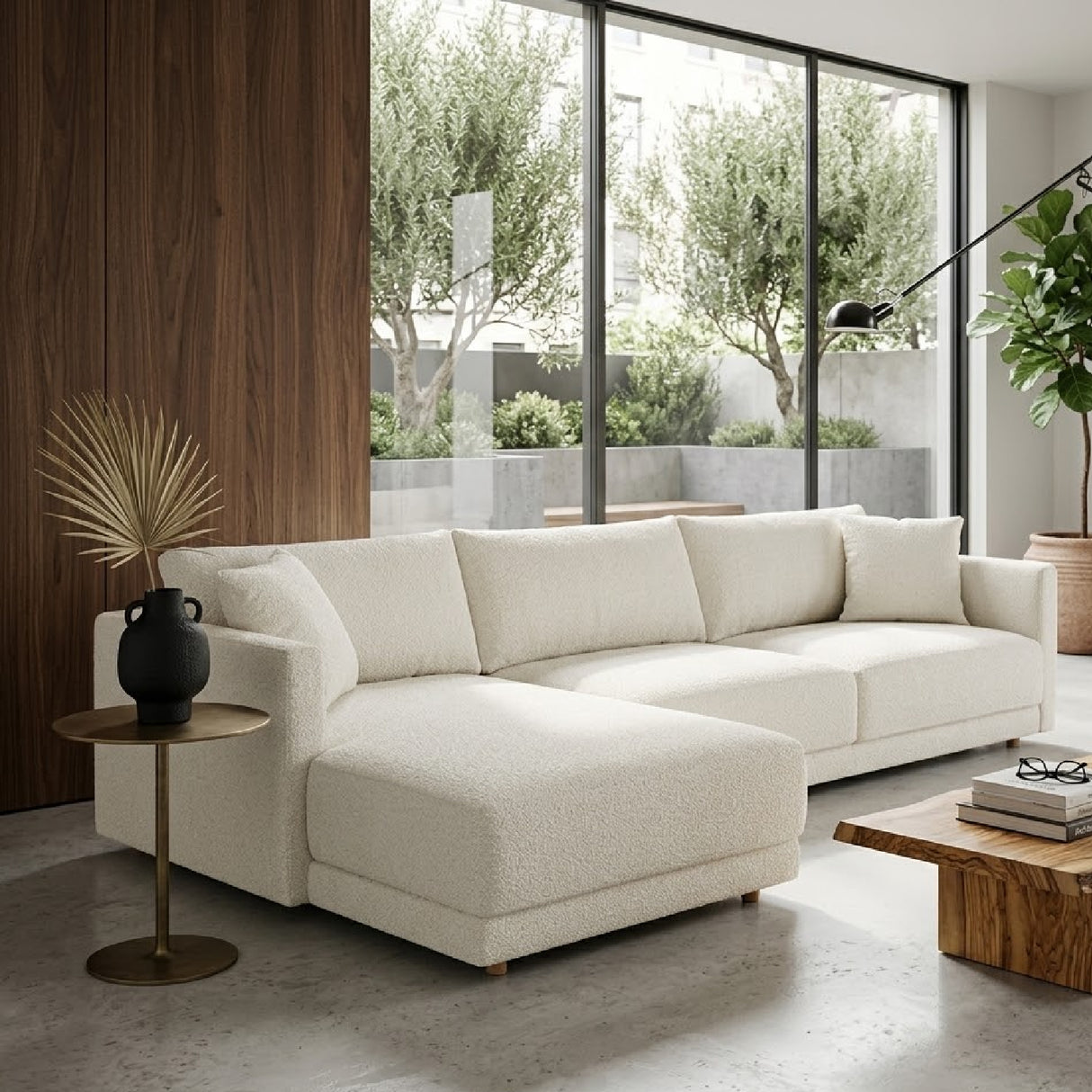 Modern Minimalist Sectional Sofa | Oroa.com