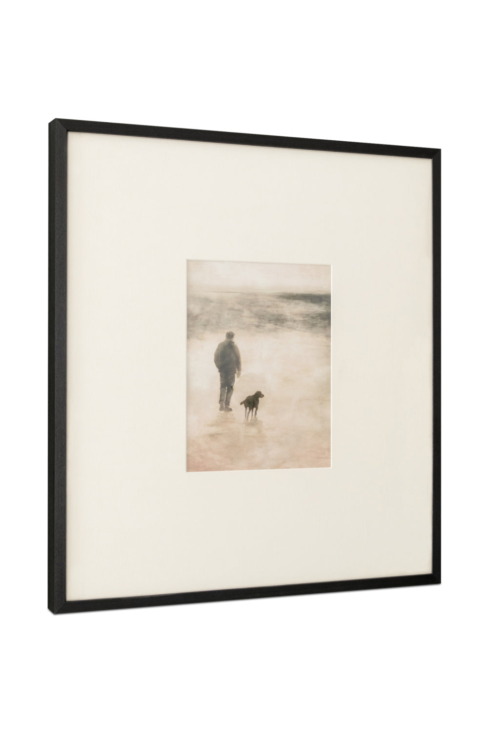 Modern European furniture - Man and Dog Painting - www.oroa.com | Oroa.com