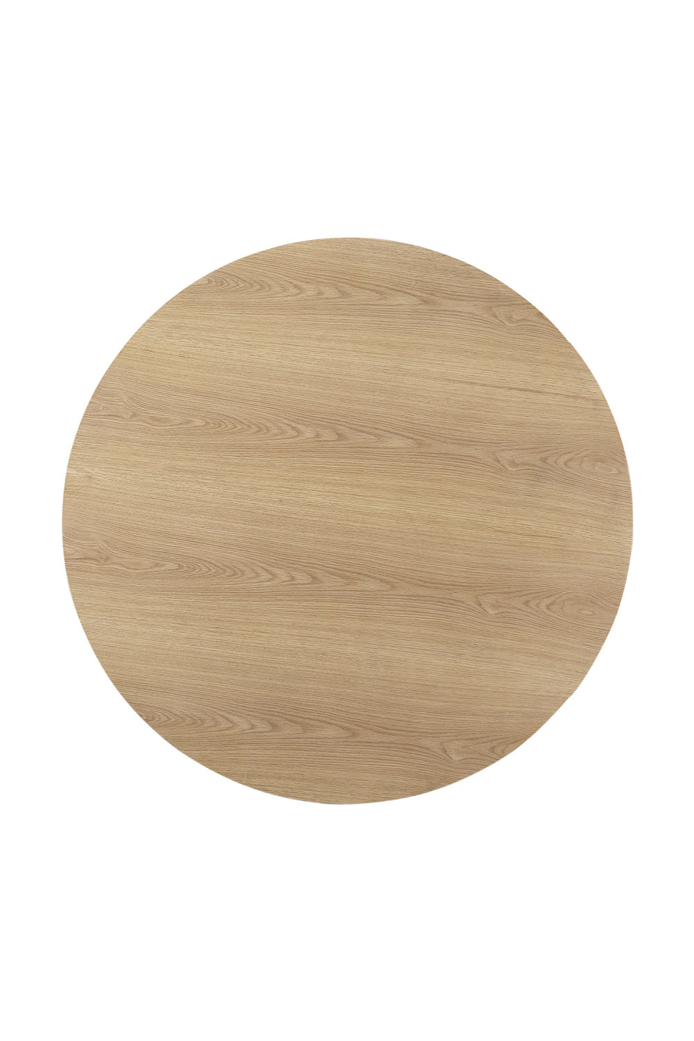 Modern European furniture - Round Oak Veneer Dining Table - www.oroa.com | Oroa.com