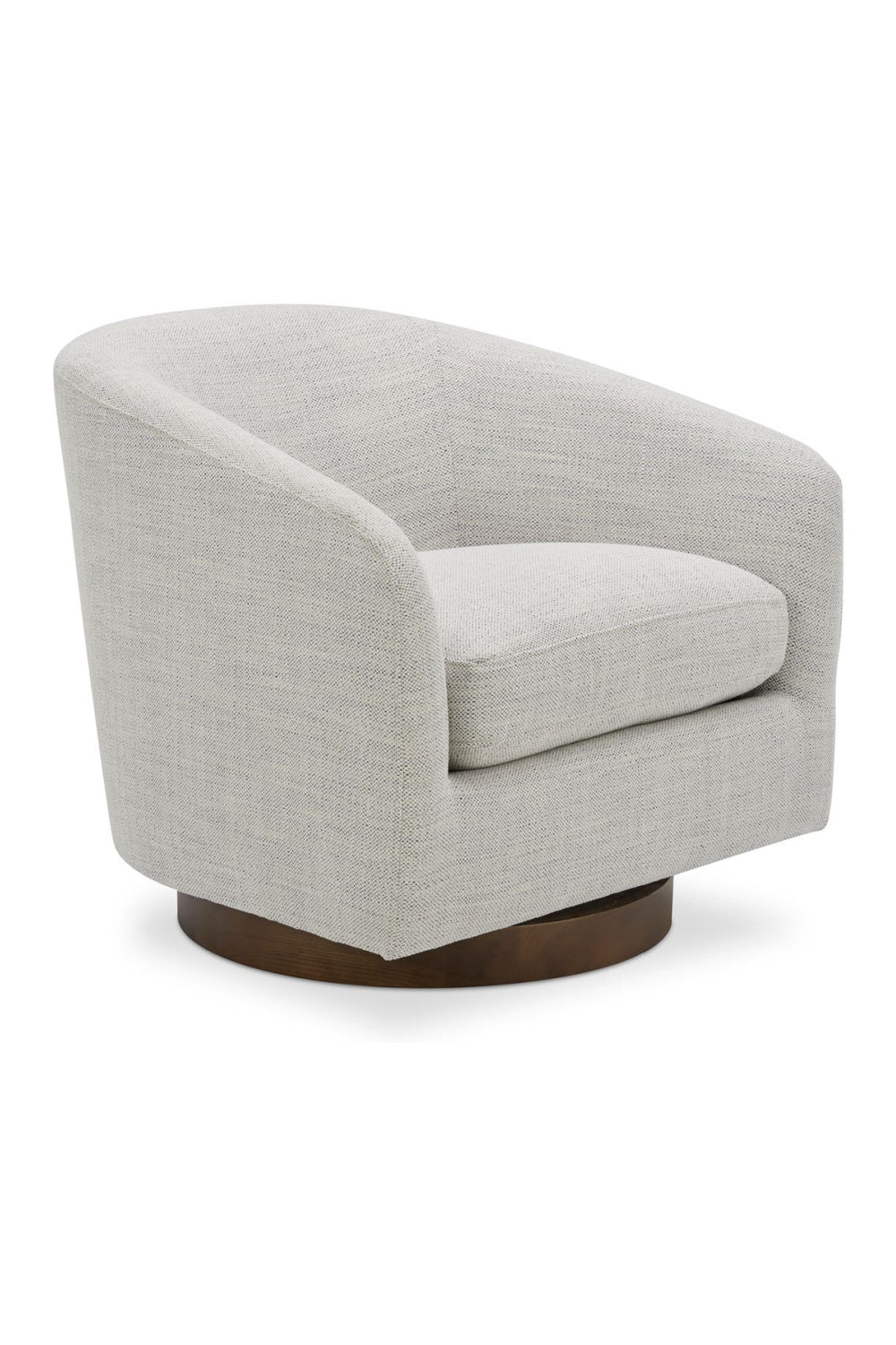 Modern European furniture - Curved Swivel Accent Chair - www.oroa.com | Oroa.com