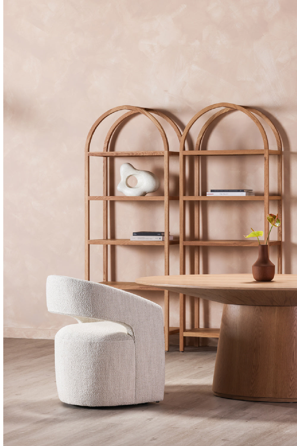 Modern European furniture - Split-Back Rolling Dining Chair - www.oroa.com | Oroa.com