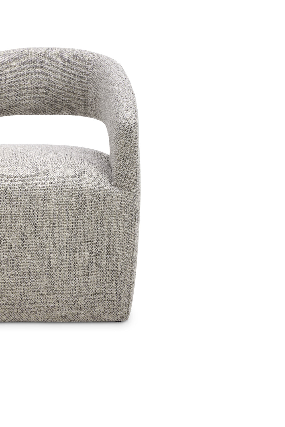 Modern European furniture - Split-Back Rolling Dining Chair - www.oroa.com | Oroa.com