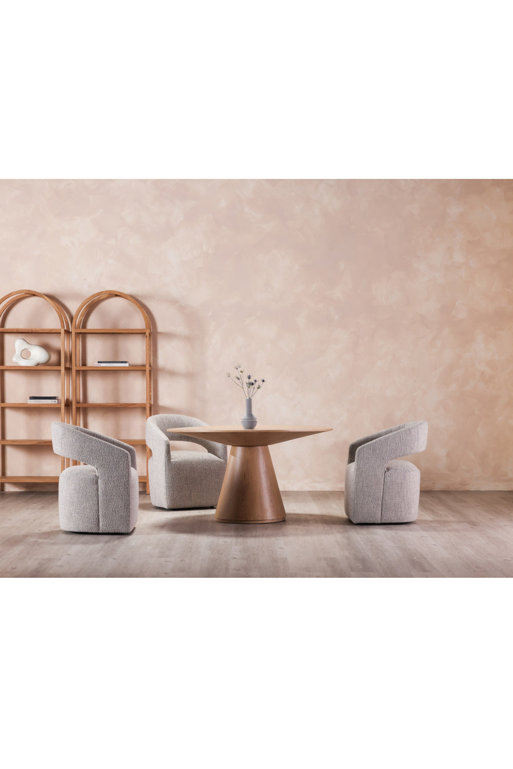 Modern European furniture - Split-Back Rolling Dining Chair - www.oroa.com | Oroa.com