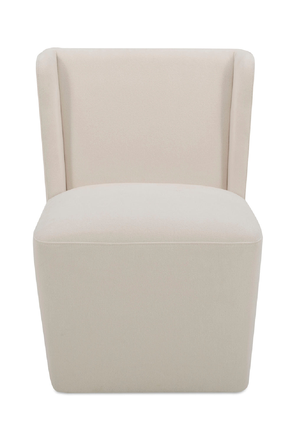 Modern European furniture - Upholstered Rolling Dining Chair - www.oroa.com | Oroa.com