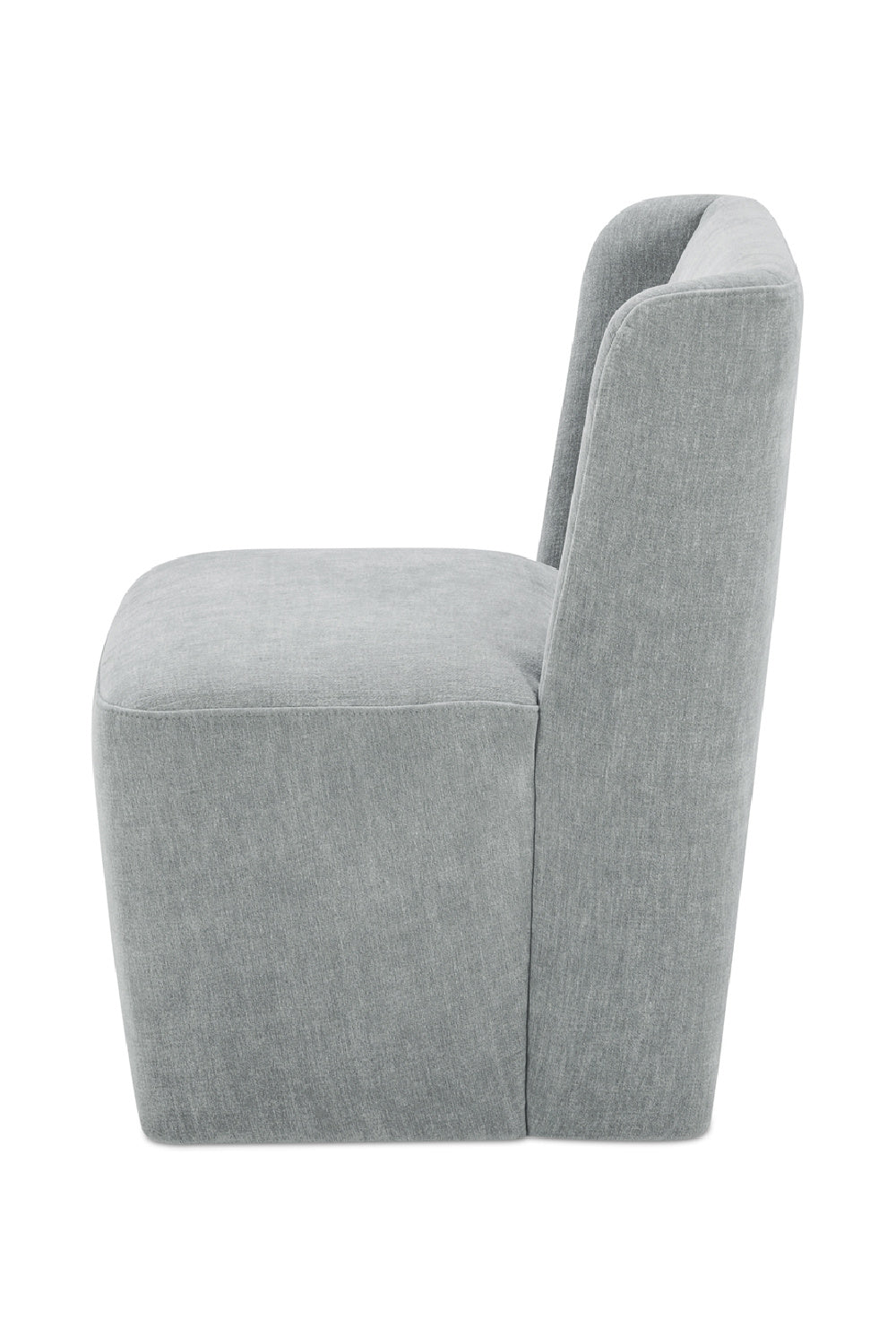 Modern European furniture - Upholstered Rolling Dining Chair - www.oroa.com | Oroa.com