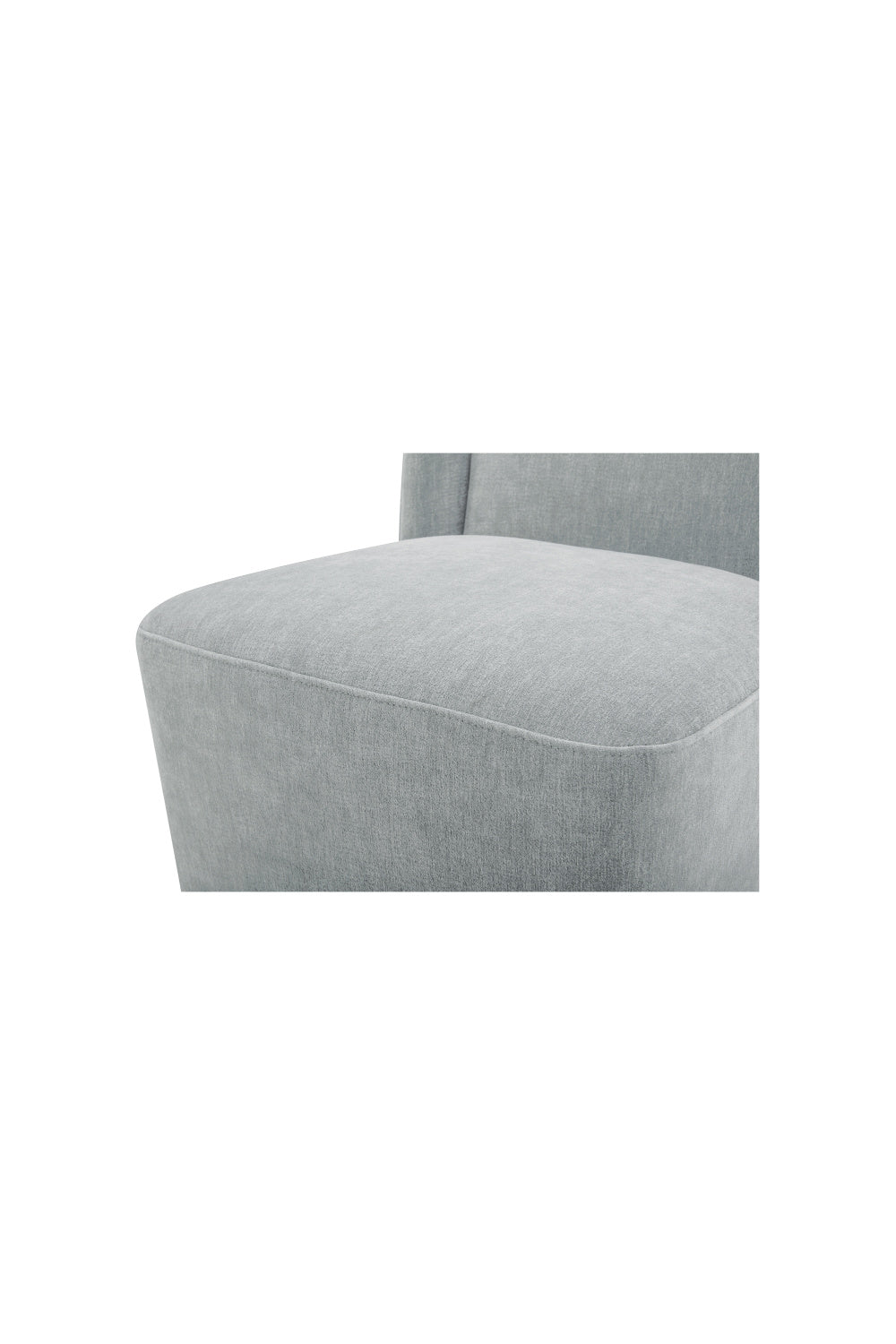 Modern European furniture - Upholstered Rolling Dining Chair - www.oroa.com | Oroa.com
