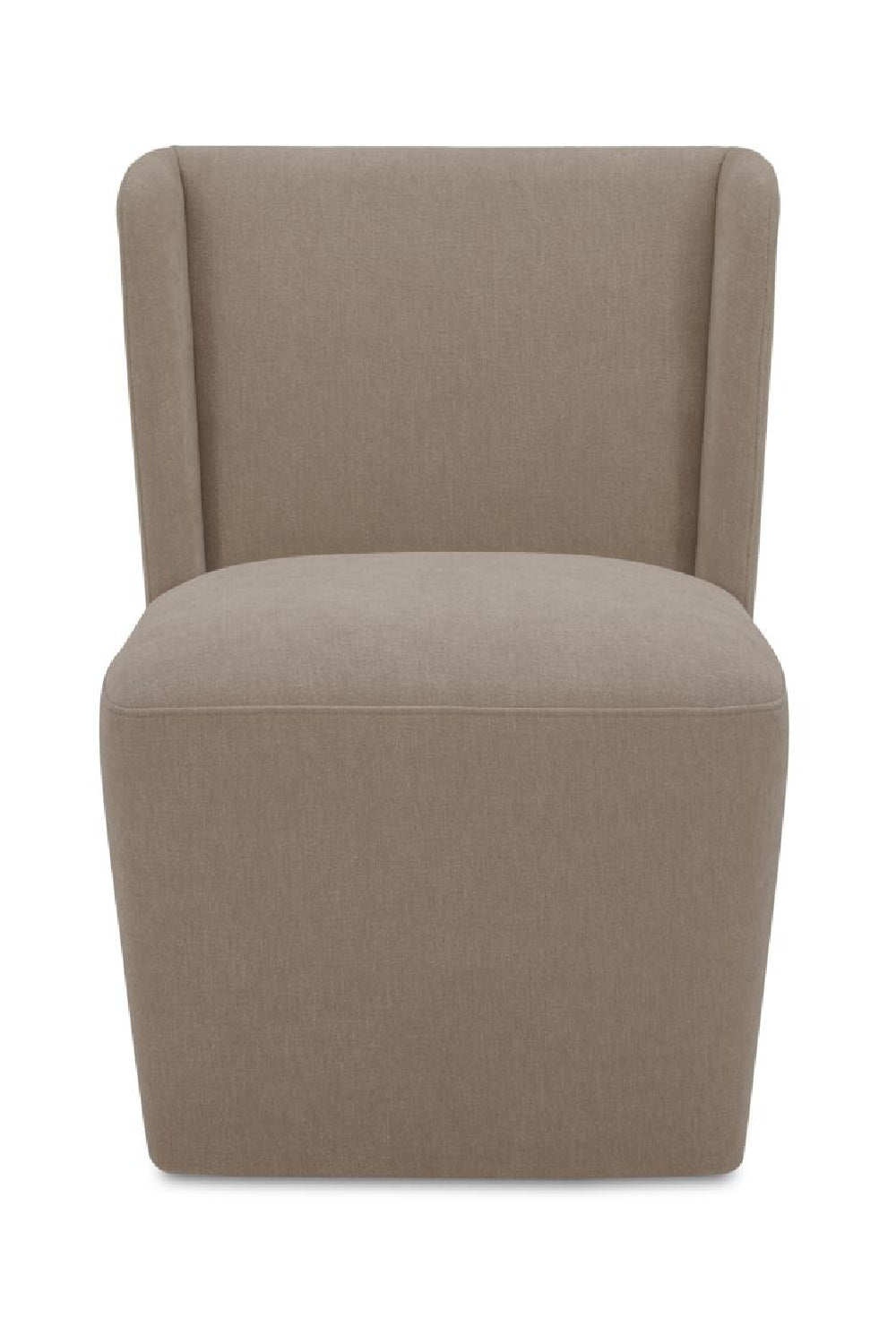 Modern European furniture - Upholstered Rolling Dining Chair - www.oroa.com | Oroa.com