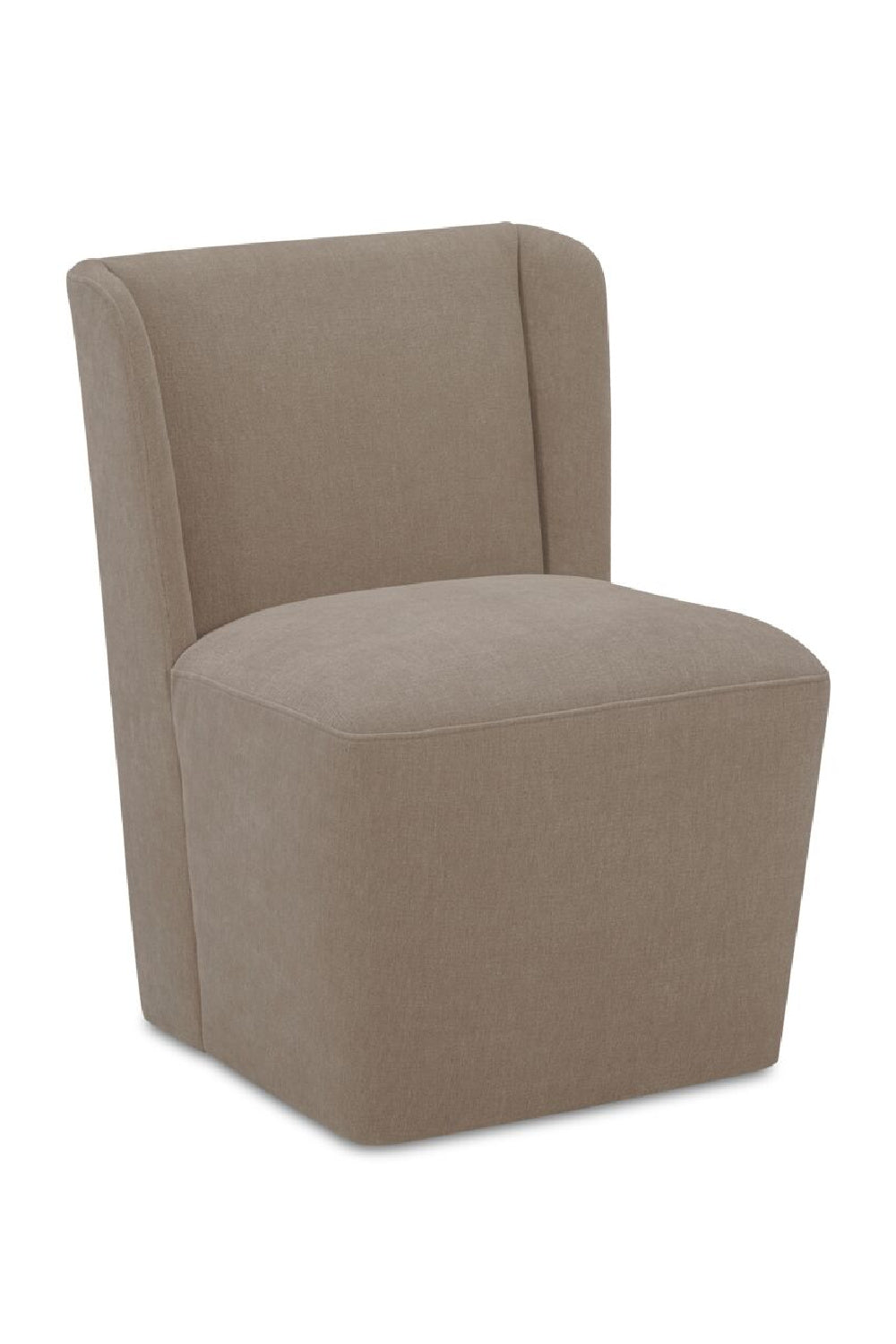 Modern European furniture - Upholstered Rolling Dining Chair - www.oroa.com | Oroa.com