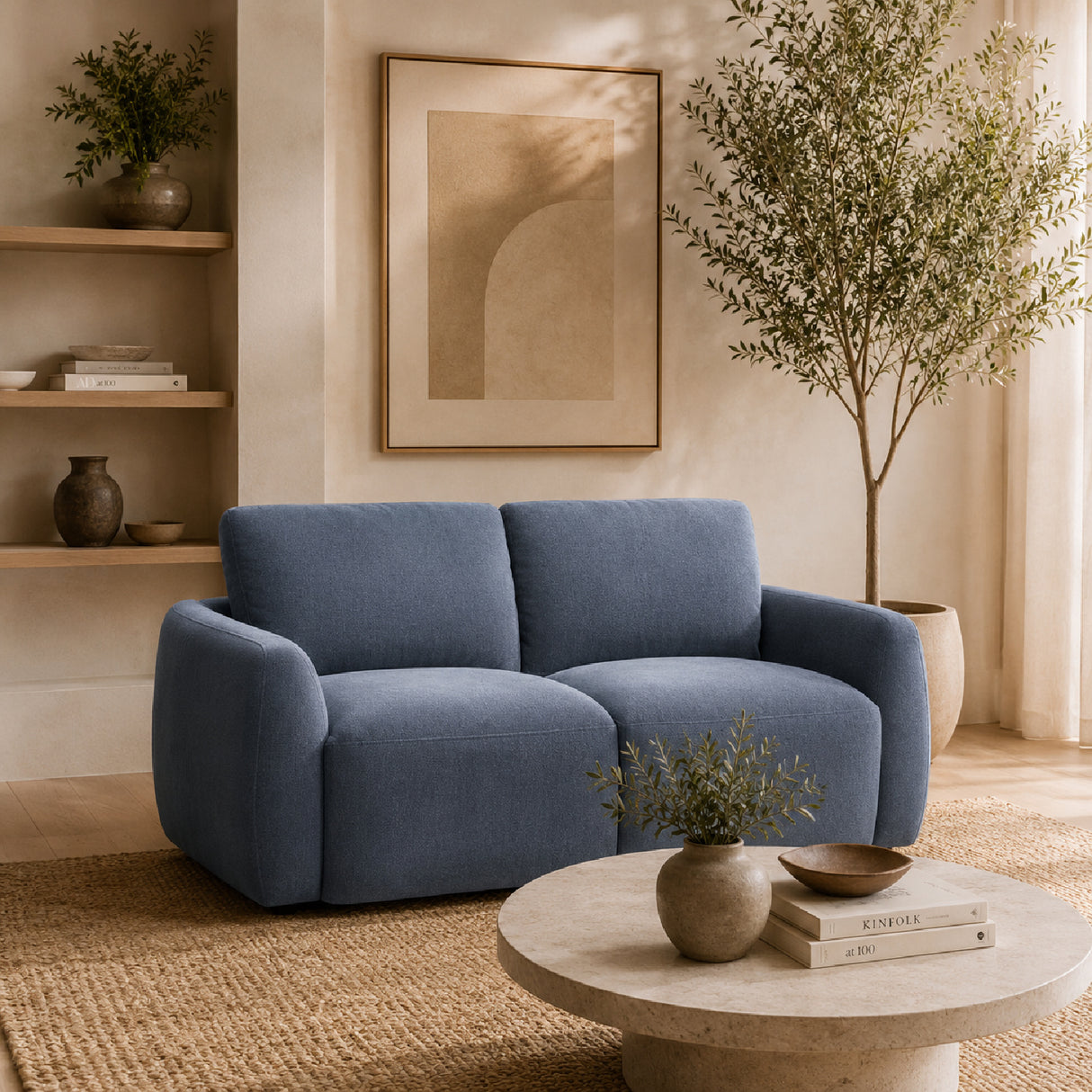 High-Back 2-Seater Sofa | Oroa.com