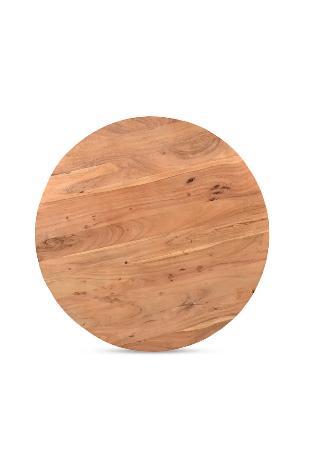 Modern European furniture - Round Acacia Storage Coffee Table - www.oroa.com | Oroa.com