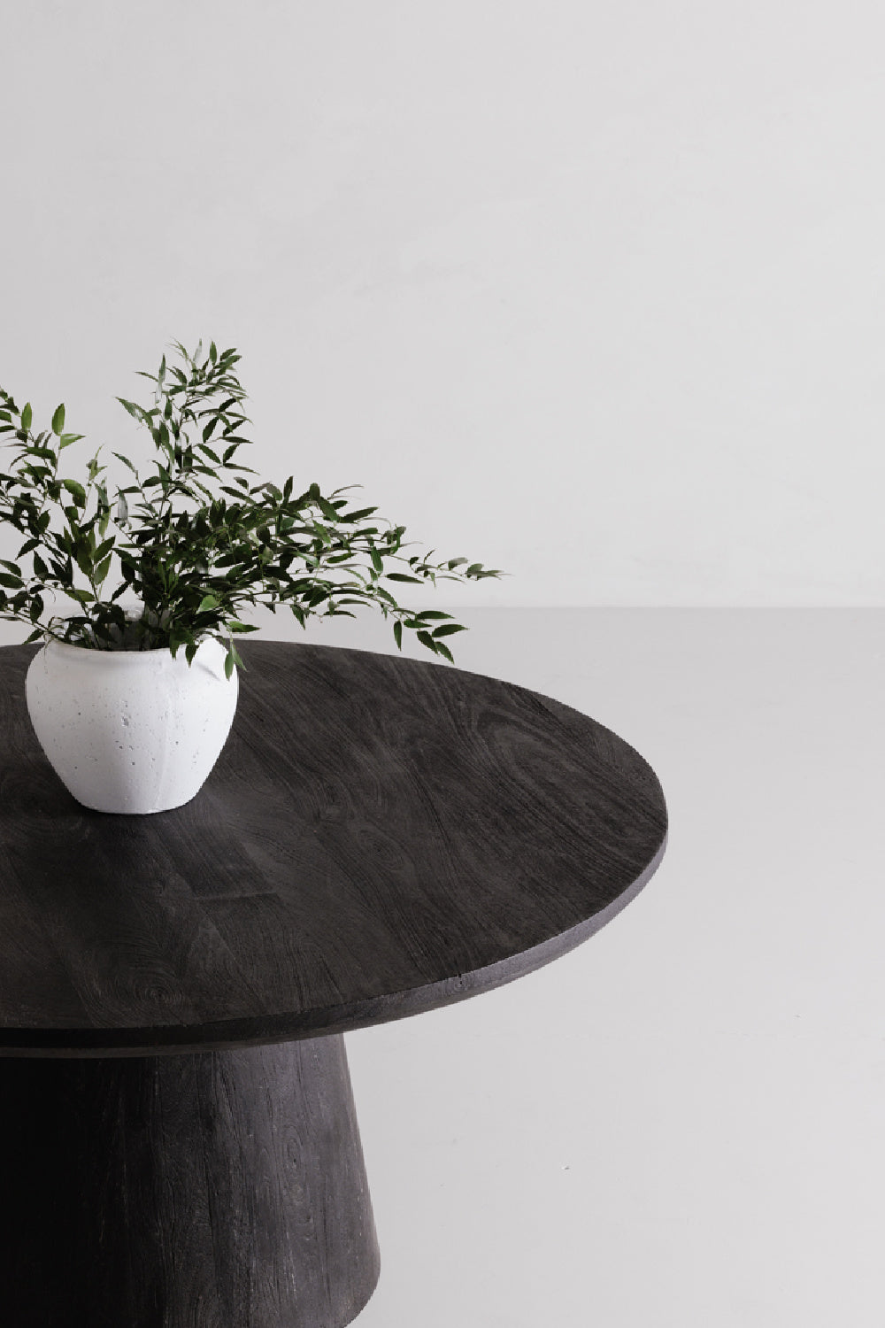 Modern European furniture - Black Mango Wood Dining Table - www.oroa.com | Oroa.com