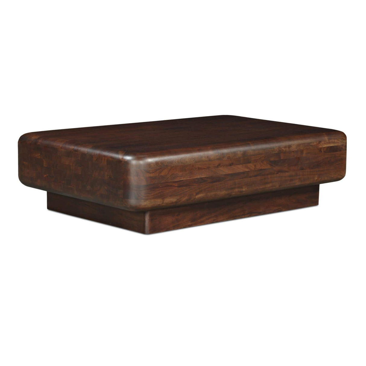 Modern European furniture - Brown Acacia Coffee Table - www.oroa.com | Oroa.com