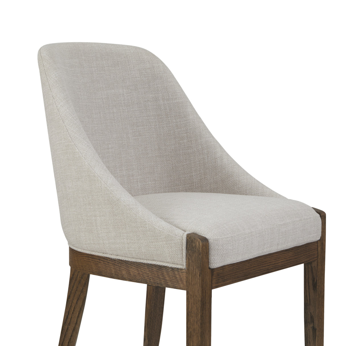 Modern European furniture - Oak Framed Upholstered Dining Chair - www.oroa.com | Oroa.com