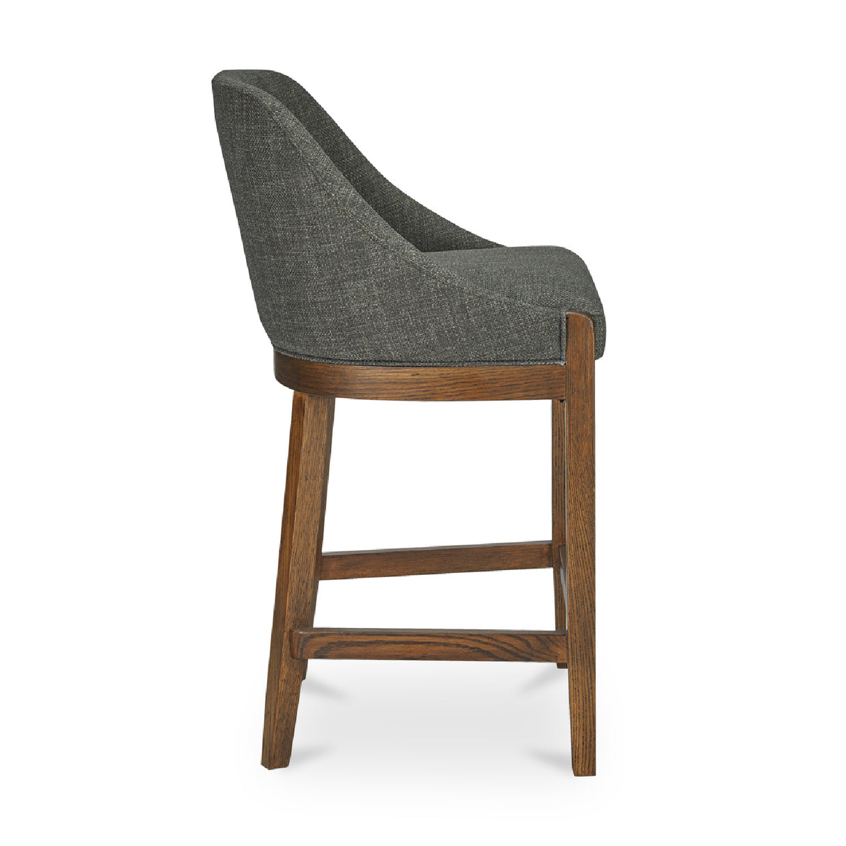 Modern European furniture - Green Curved Counter Stool - www.oroa.com | Oroa.com