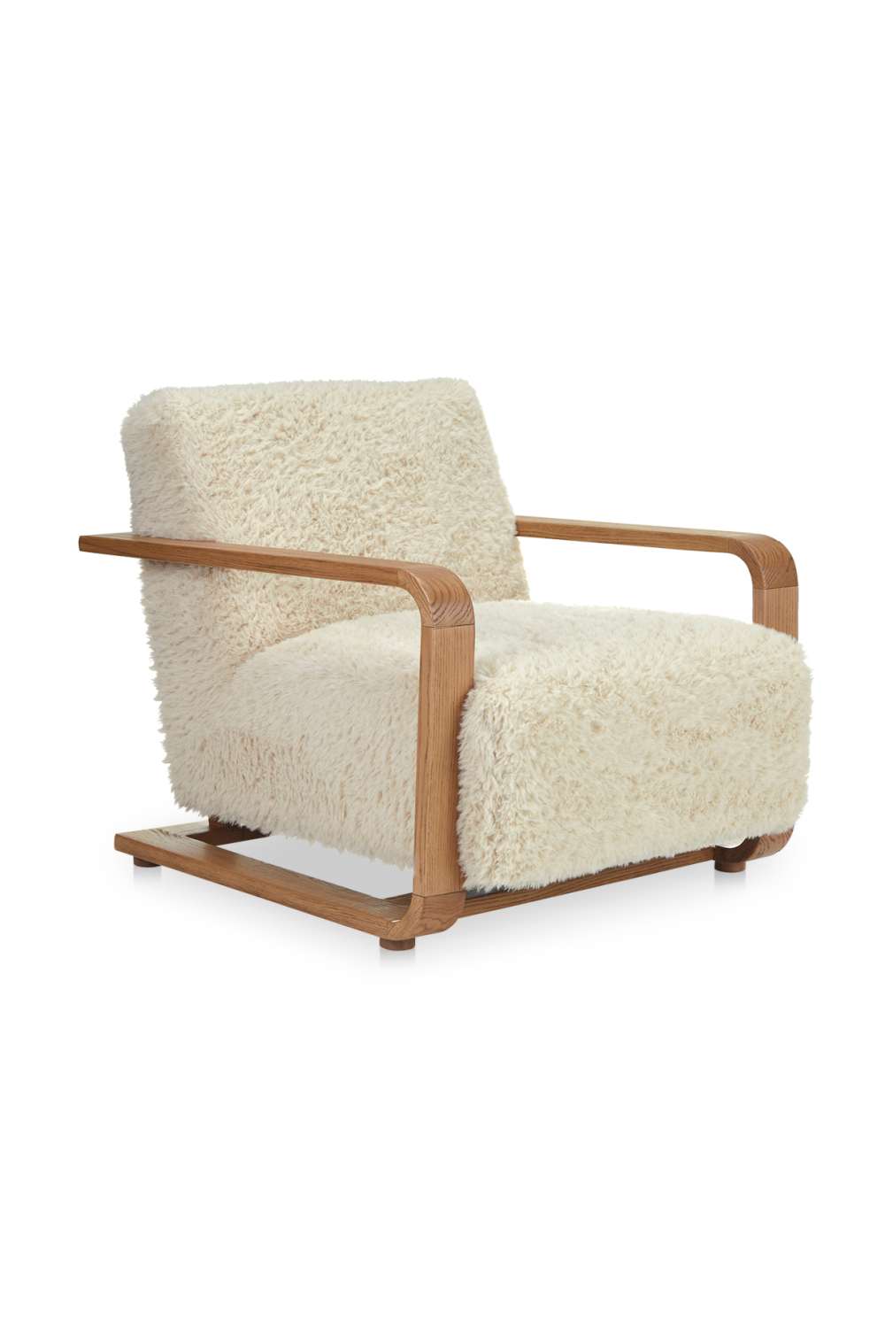 Modern European furniture - Oak Framed Lounge Chair - www.oroa.com | Oroa.com