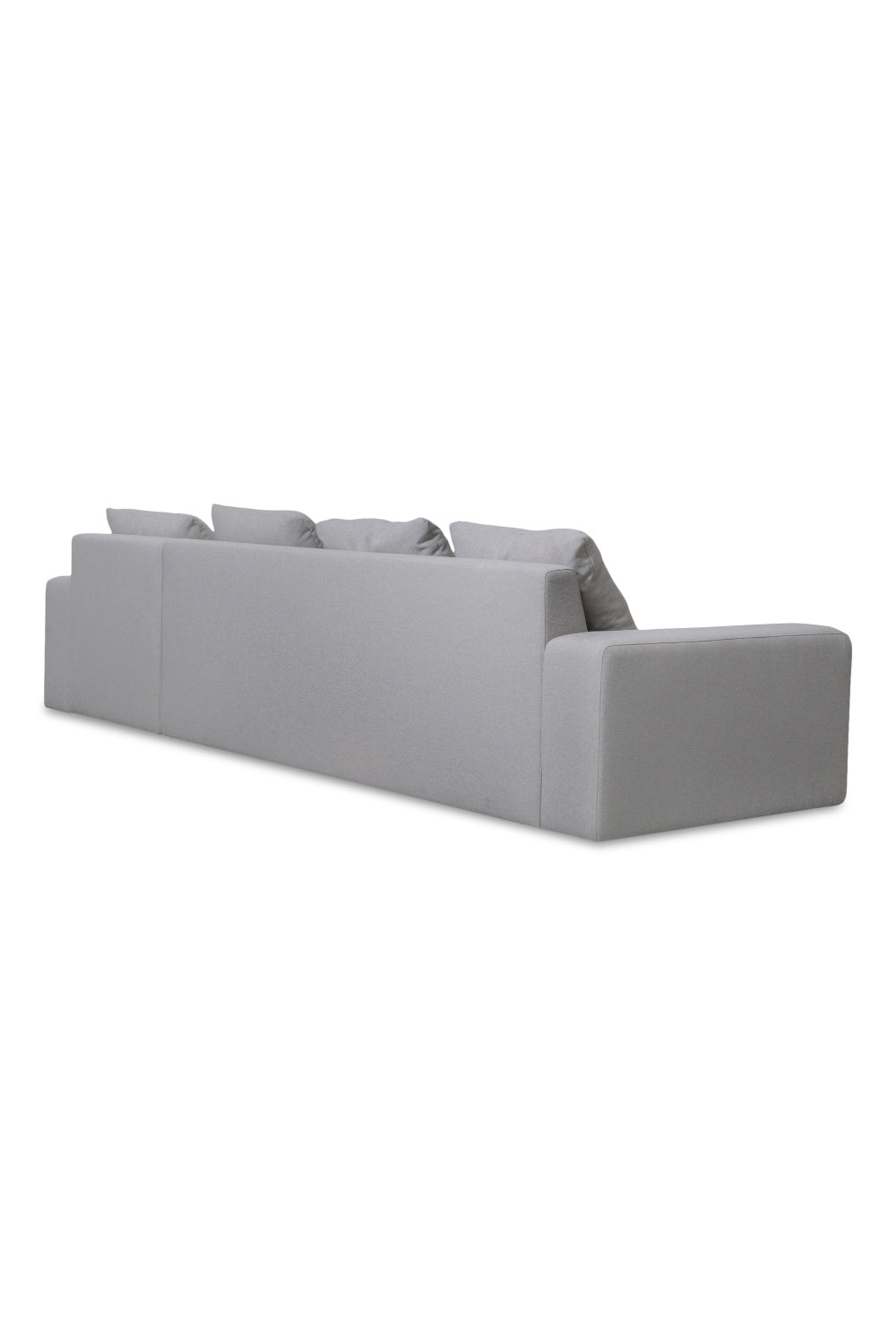 Modern European furniture - Track-Armed Right Sectional Sofa - www.oroa.com | Oroa.com