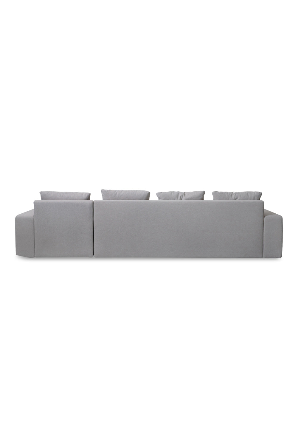 Modern European furniture - Track-Armed Right Sectional Sofa - www.oroa.com | Oroa.com