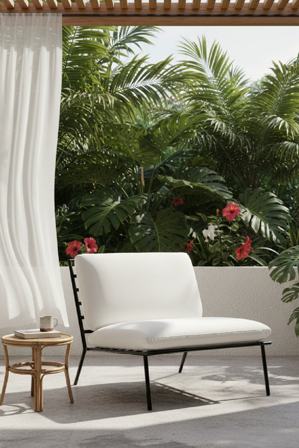 Modern European furniture - Olefin Indoor/Outdoor Accent Chair - www.oroa.com | Oroa.com