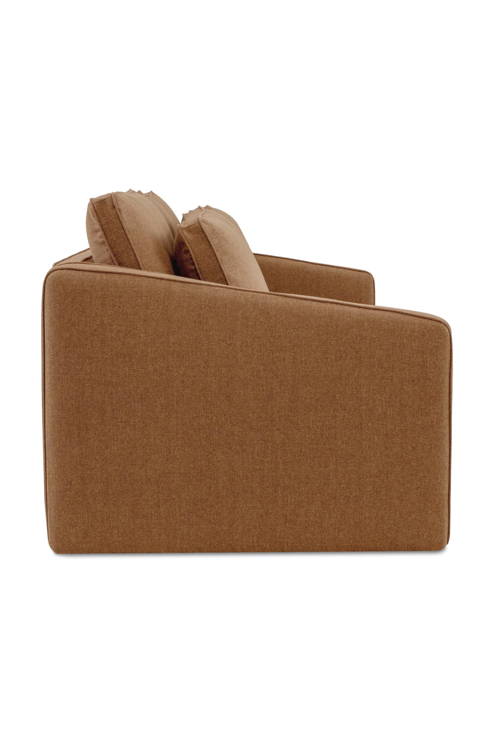 Modern European furniture - Upholstered Layered Back Sofa - www.oroa.com | Oroa.com
