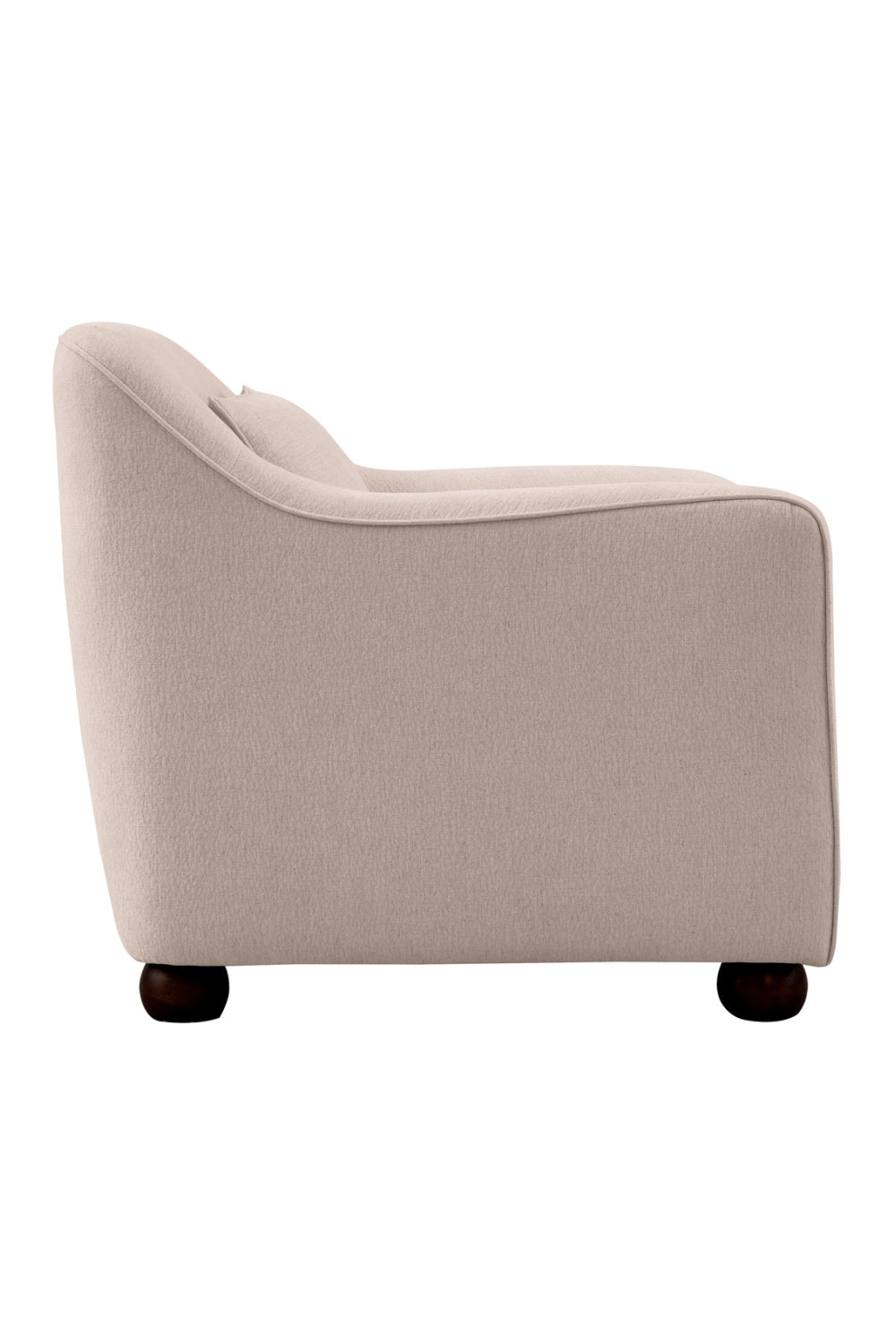 Modern European furniture - Cushioned Fabric Accent Chair - www.oroa.com | Oroa.com