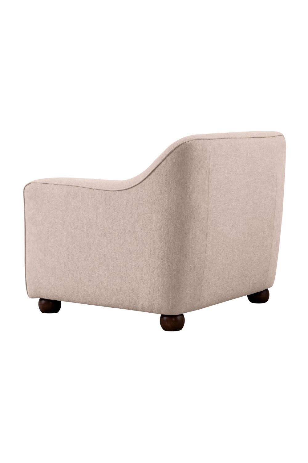 Modern European furniture - Cushioned Fabric Accent Chair - www.oroa.com | Oroa.com